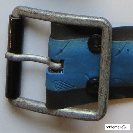 UpCycling Gürtel Blau