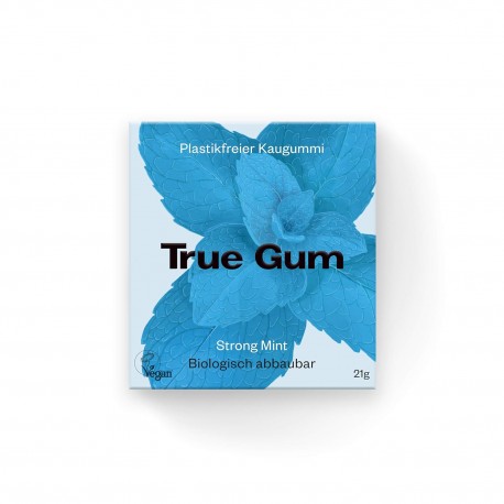 Kaugummi True Gum Strong Mint